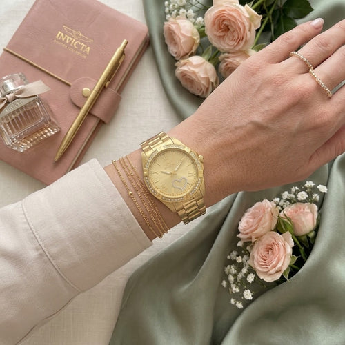 Reloj Clásico Para Mujer Invicta Angel 21384
