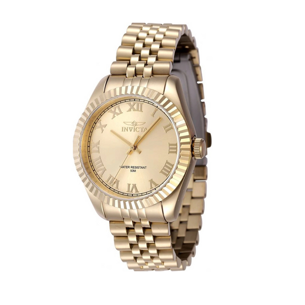 Reloj Clásico Para Mujer Invicta Specialty 47418 Dorado