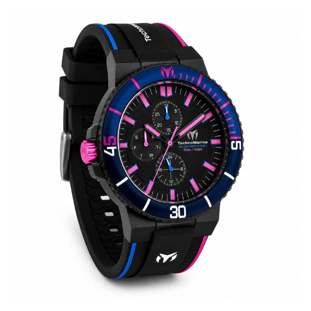 RELOJ PARA HOMBRE TECHNOMARINE RACING LEGENDS TM-525035 NEGRO MORADO