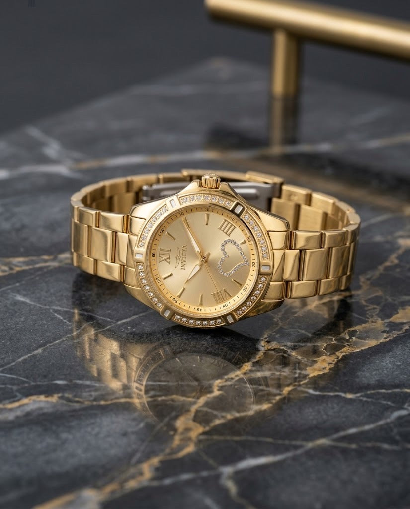 Reloj Clásico Para Mujer Invicta Angel 21384