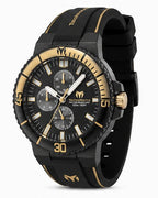 RELOJ PARA HOMBRE TECHNOMARINE RACING 43MM LEGENDS TM-525040 NEGRO DORADO